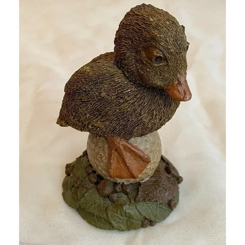VTG Duffy Duckling‎ 1992 Tim Wolfe Cairn Figurine Item 9031 Ed. # 64 Golf Ball